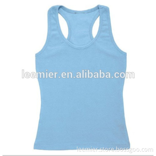 High quality women's slim fit gym singlet
